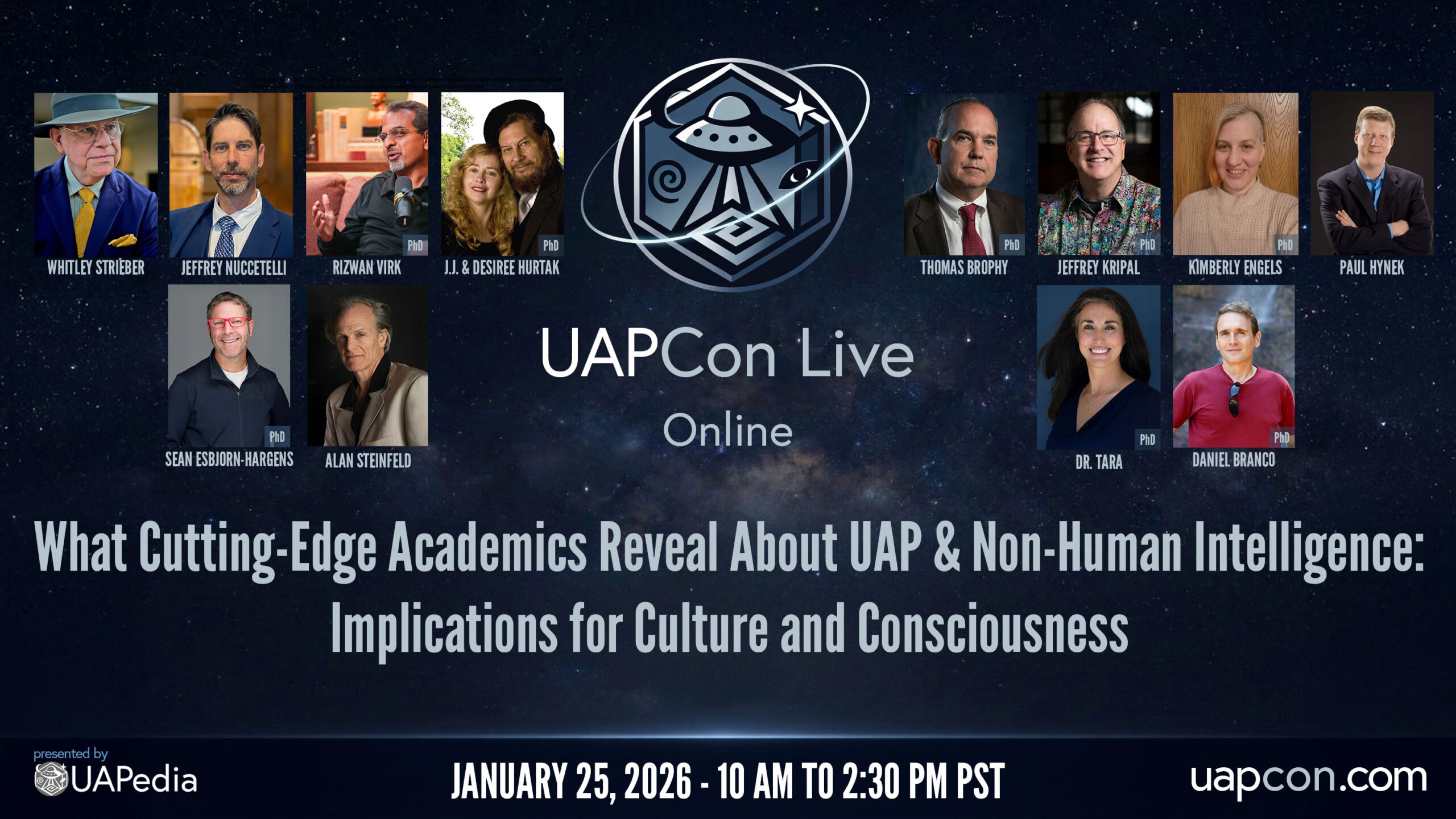 UAPCon Live Jan 2026 flyer 5